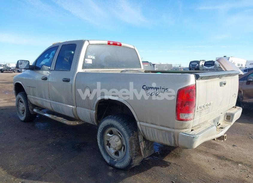 Photo 3 of 2004 Dodge Ram 2500 SLT/LARAMIE (VIN 3D7KU28C74G253413)