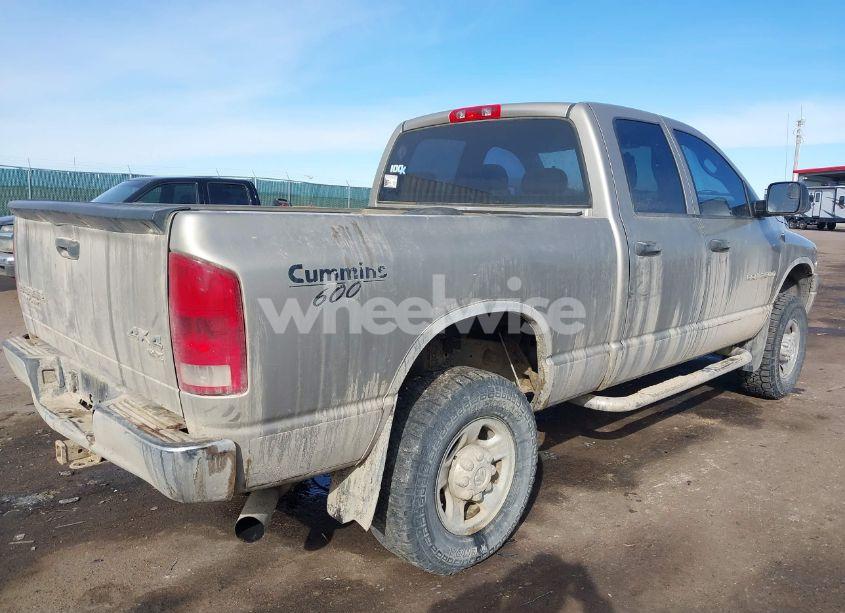 Photo 4 of 2004 Dodge Ram 2500 SLT/LARAMIE (VIN 3D7KU28C74G253413)