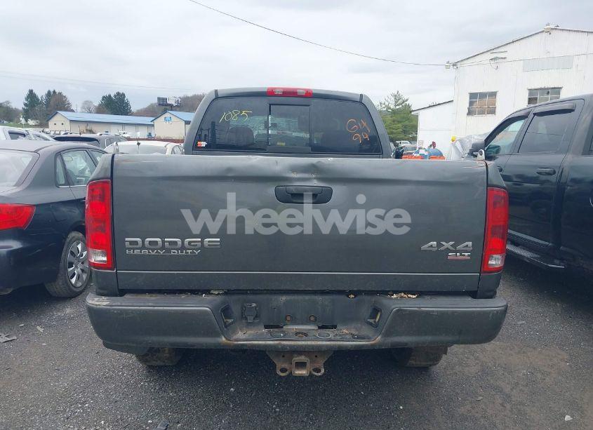 Photo 16 of 2003 Dodge Ram 2500 SLT/LARAMIE/ST (VIN 3D7KU28CX3G821085)