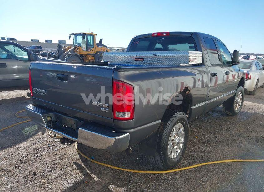 Photo 4 of 2003 Dodge Ram 2500 (VIN 3D7KU28D03G707055)