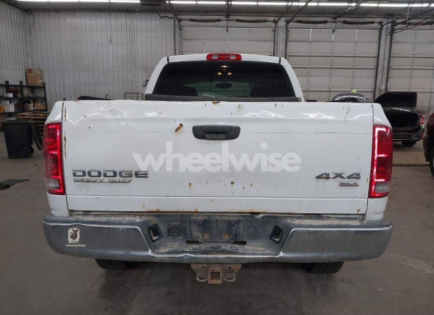 Photo 17 of 2004 Dodge Ram 2500 SLT/LARAMIE (VIN 3D7KU28D24G205956)