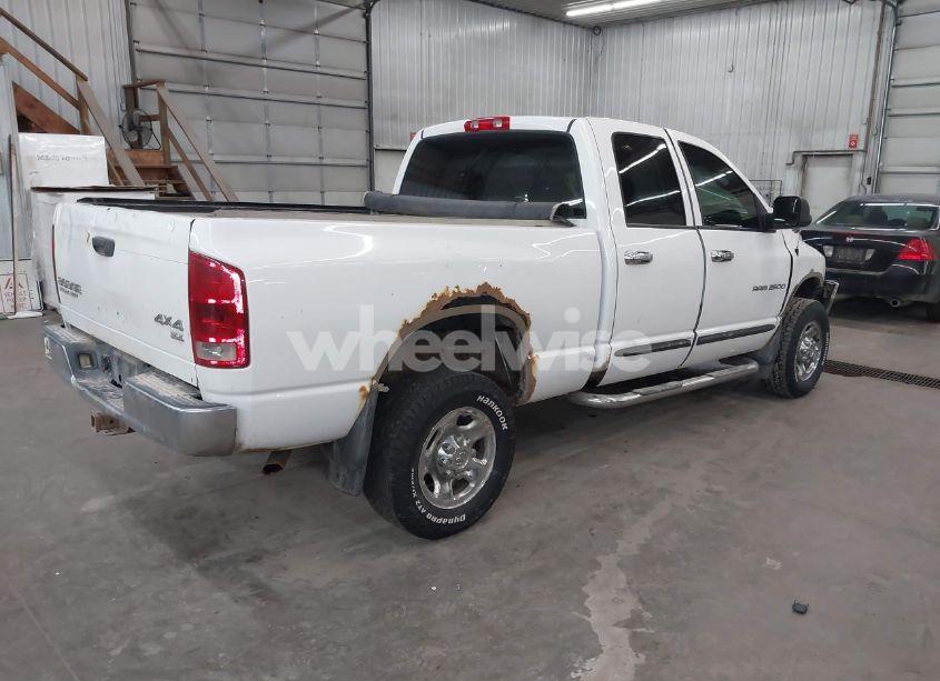 Photo 4 of 2004 Dodge Ram 2500 SLT/LARAMIE (VIN 3D7KU28D24G205956)