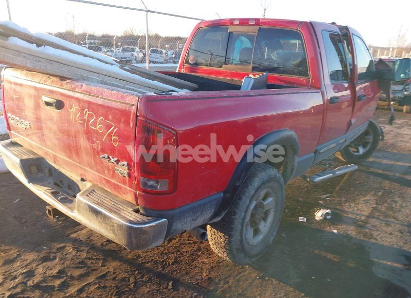 Photo 4 of 2003 Dodge Ram 2500 SLT/LARAMIE/ST (VIN 3D7KU28D83G746542)