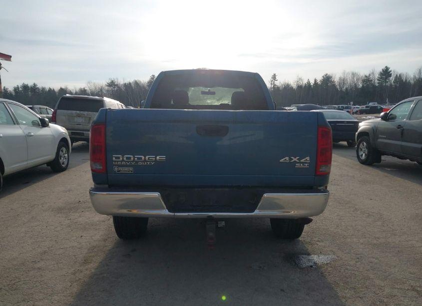 Photo 16 of 2003 Dodge Ram 2500 SLT/LARAMIE/ST (VIN 3D7KU28D83G778875)