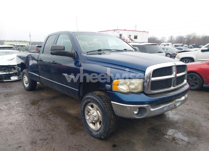 2004 Dodge Ram 2500 SLT/LARAMIE (VIN 3D7KU28DX4G219538) main photo