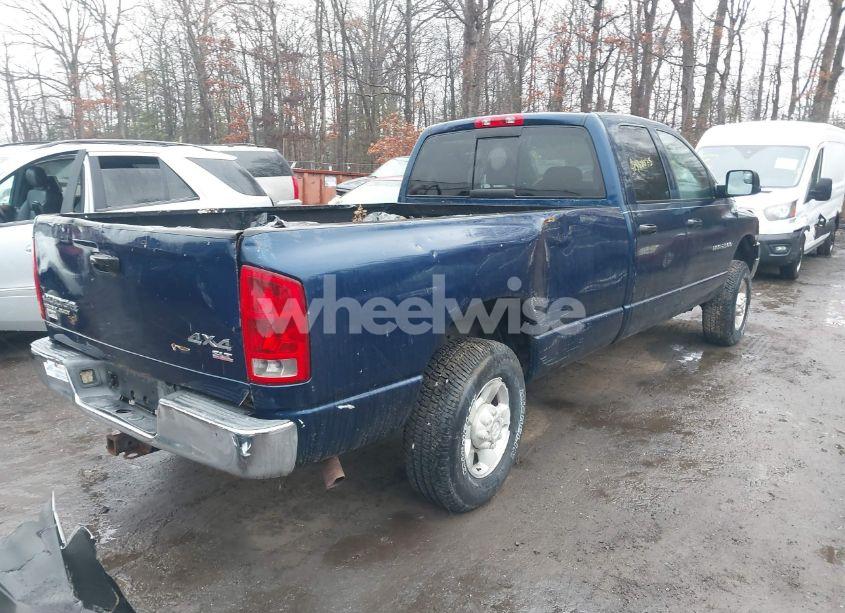 Photo 4 of 2004 Dodge Ram 2500 SLT/LARAMIE (VIN 3D7KU28DX4G219538)