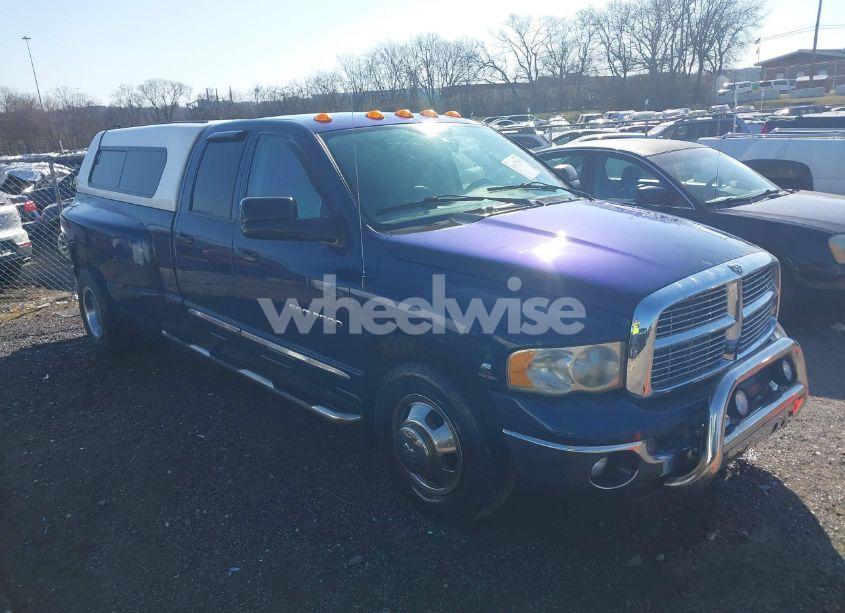 2004 Dodge Ram 3500 SLT/LARAMIE (VIN 3D7MA48C14G272634) main photo