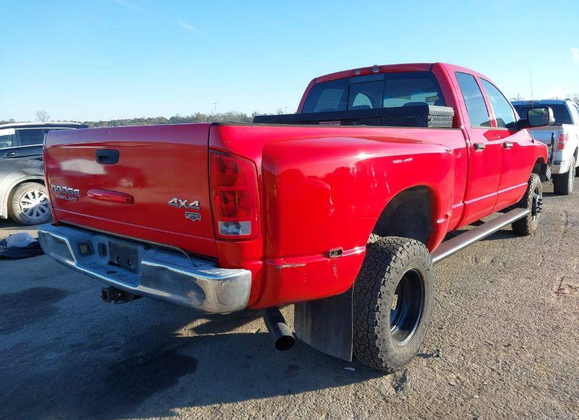 Photo 4 of 2006 Dodge Ram 3500 SLT/SPORT (VIN 3D7MX48CX6G175661)