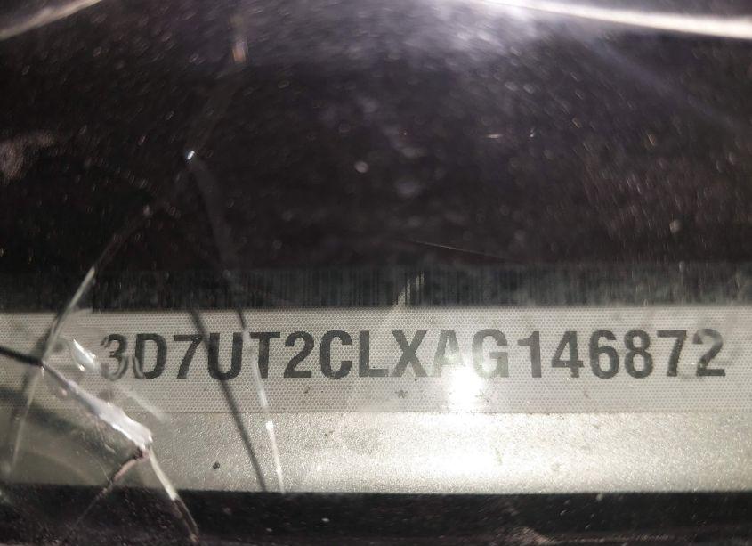 Photo 9 of 2010 Dodge Ram 2500 SLT (VIN 3D7UT2CLXAG146872)