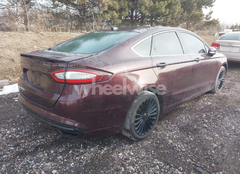 Photo 4 of 2013 Ford Fusion TITANIUM (VIN 3FA6P0D90DR189923)