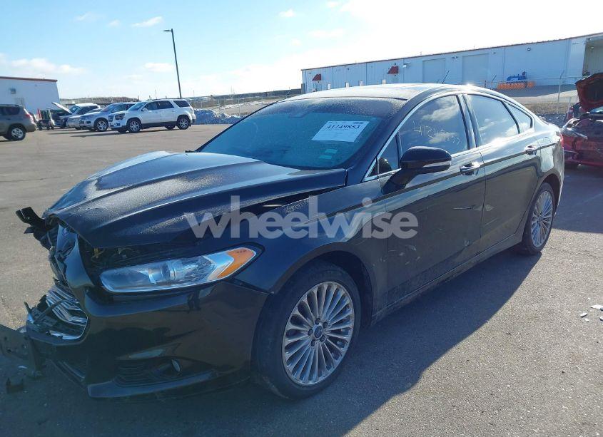 Photo 2 of 2016 Ford Fusion TITANIUM (VIN 3FA6P0D90GR206059)