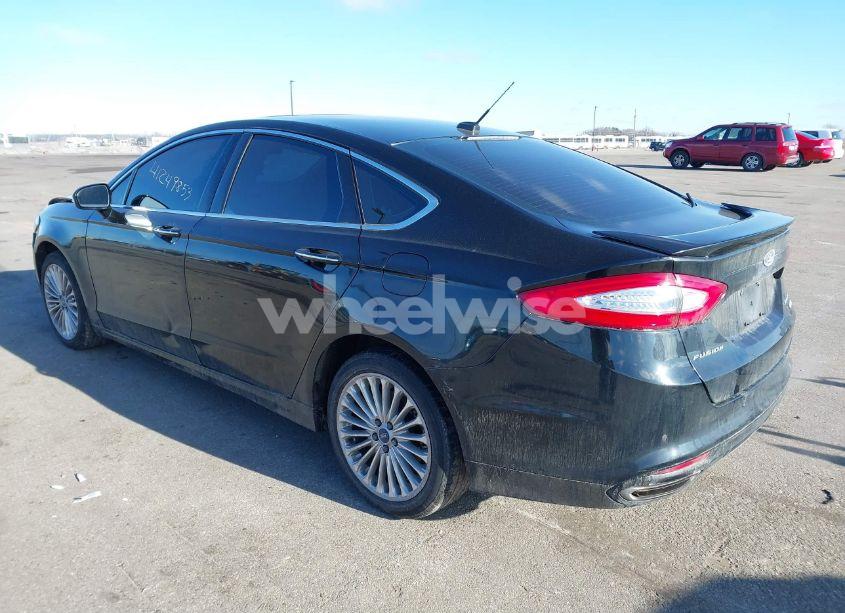 Photo 3 of 2016 Ford Fusion TITANIUM (VIN 3FA6P0D90GR206059)