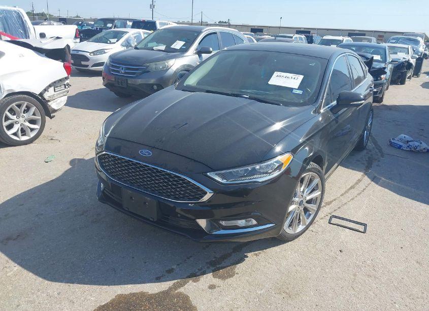 Photo 2 of 2017 Ford Fusion PLATINUM (VIN 3FA6P0D90HR290417)