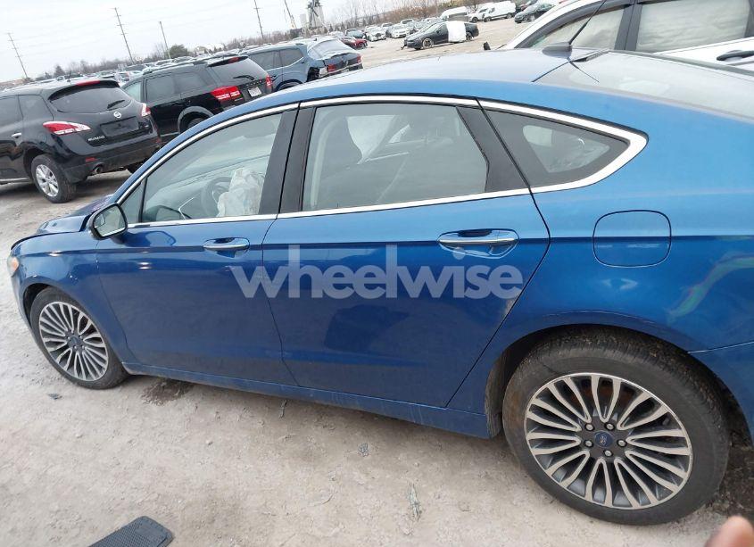 Photo 14 of 2018 Ford Fusion TITANIUM (VIN 3FA6P0D90JR132133)