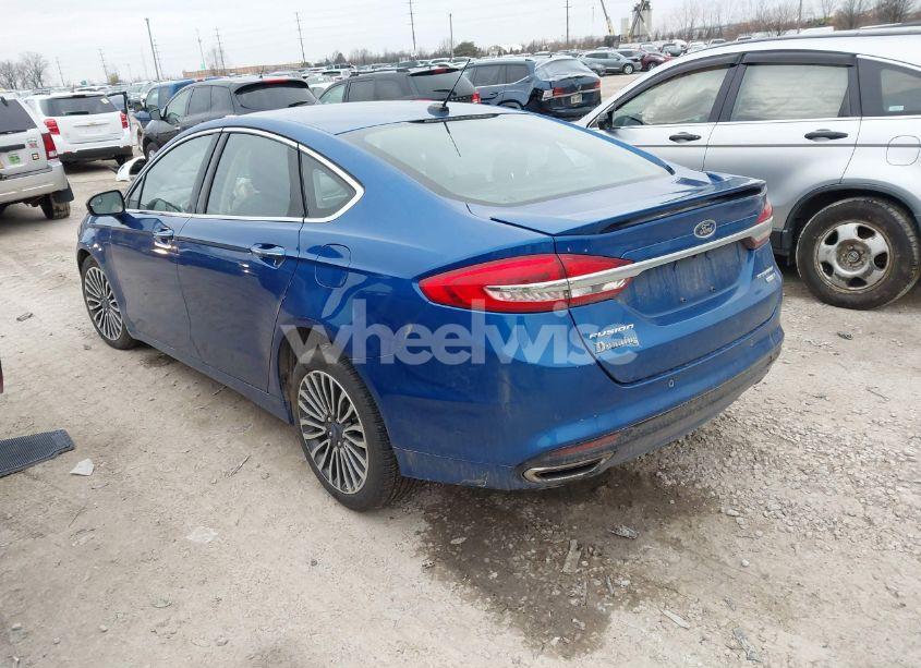 Photo 3 of 2018 Ford Fusion TITANIUM (VIN 3FA6P0D90JR132133)