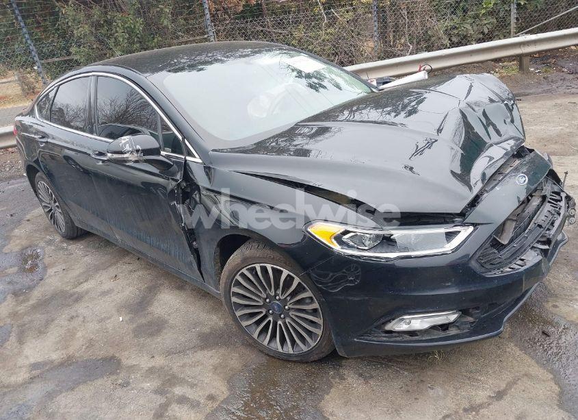 2018 Ford Fusion TITANIUM (VIN 3FA6P0D90JR205808) main photo
