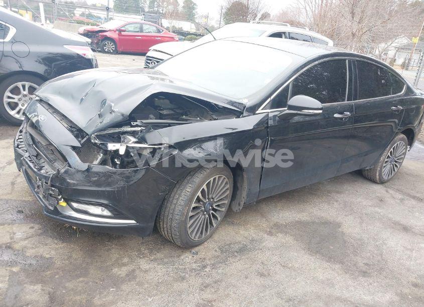 Photo 2 of 2018 Ford Fusion TITANIUM (VIN 3FA6P0D90JR205808)