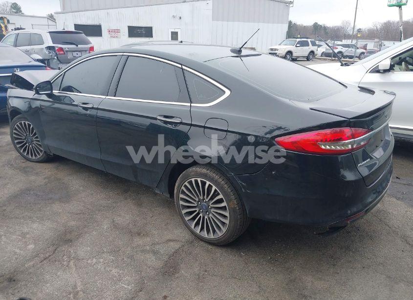 Photo 3 of 2018 Ford Fusion TITANIUM (VIN 3FA6P0D90JR205808)