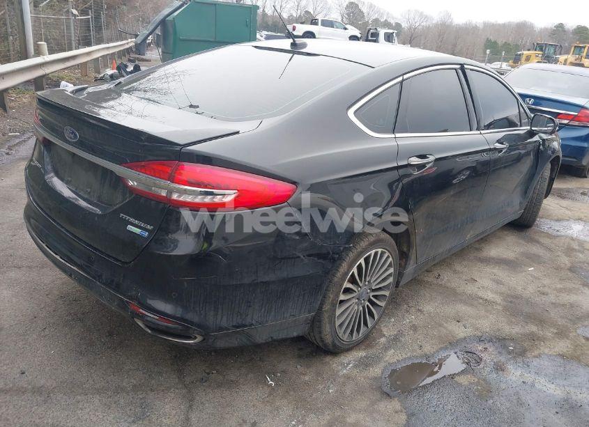 Photo 4 of 2018 Ford Fusion TITANIUM (VIN 3FA6P0D90JR205808)