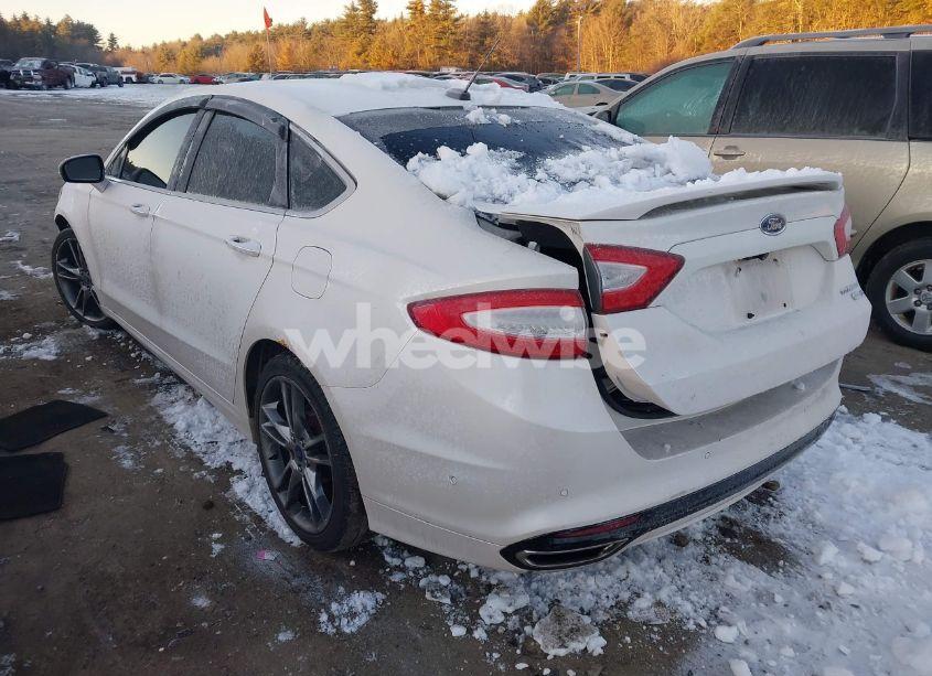 Photo 3 of 2013 Ford Fusion TITANIUM (VIN 3FA6P0D91DR121730)