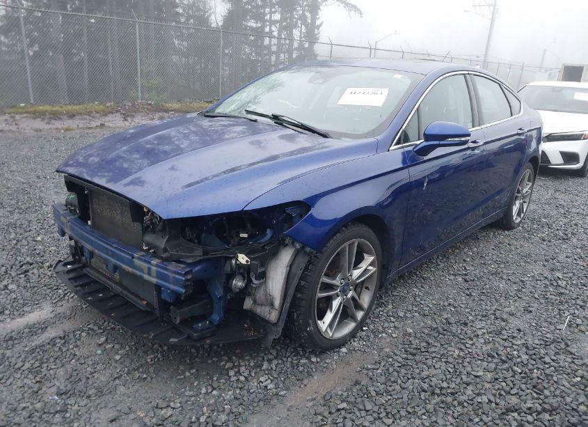 Photo 2 of 2014 Ford Fusion TITANIUM (VIN 3FA6P0D91ER186336)