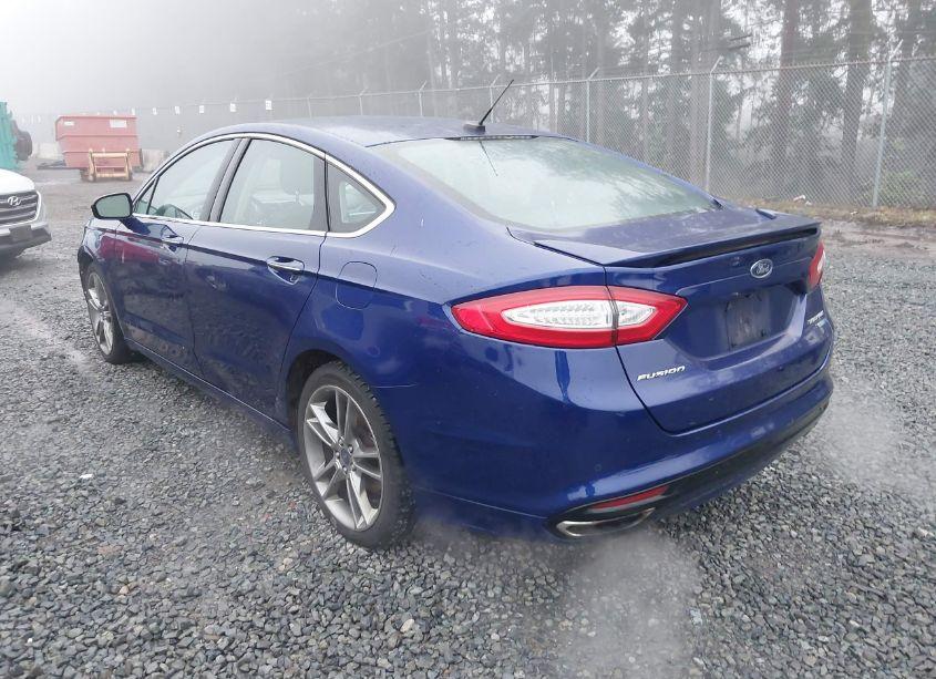 Photo 3 of 2014 Ford Fusion TITANIUM (VIN 3FA6P0D91ER186336)