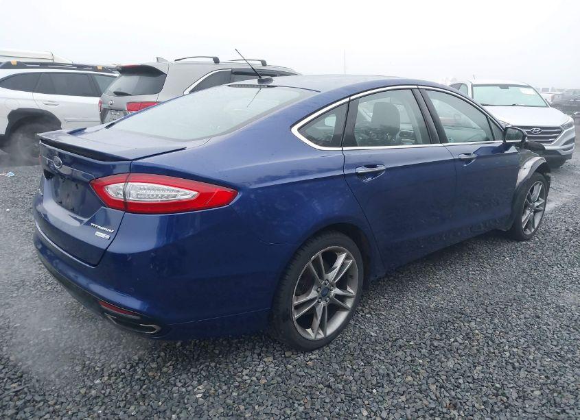Photo 4 of 2014 Ford Fusion TITANIUM (VIN 3FA6P0D91ER186336)