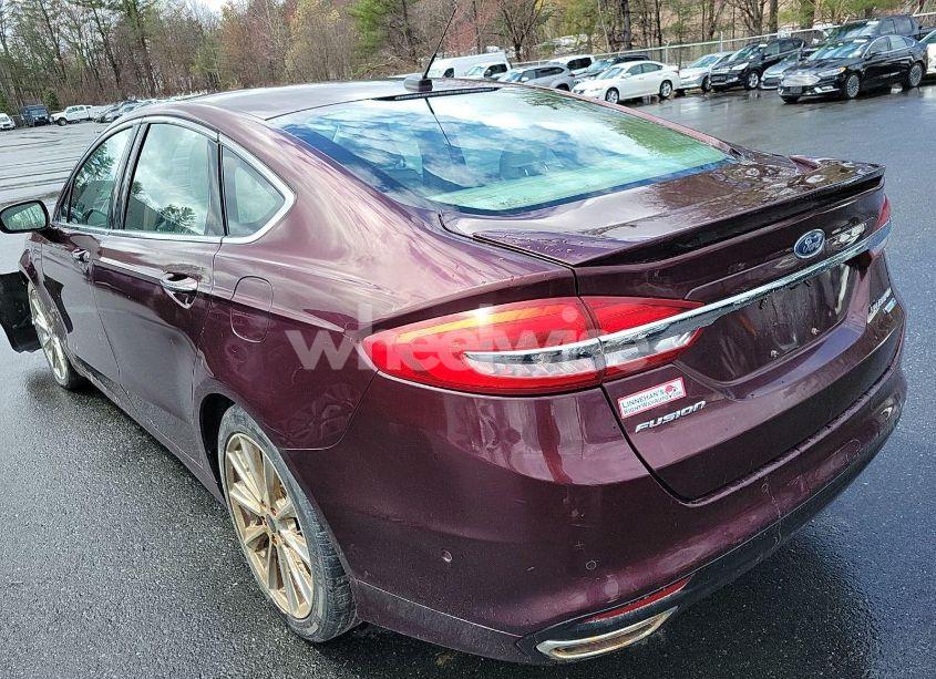 Photo 3 of 2017 Ford Fusion TITANIUM (VIN 3FA6P0D91HR173266)