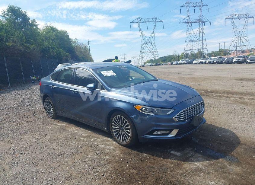 2018 Ford Fusion TITANIUM (VIN 3FA6P0D91JR169207) main photo