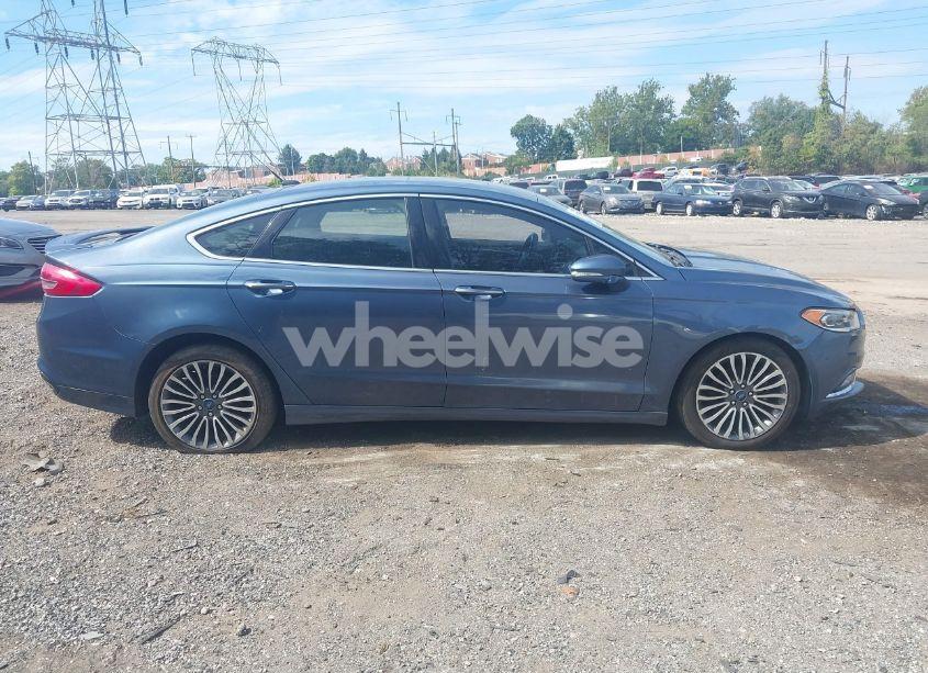 Photo 13 of 2018 Ford Fusion TITANIUM (VIN 3FA6P0D91JR169207)