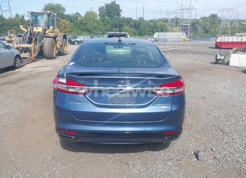 Photo 16 of 2018 Ford Fusion TITANIUM (VIN 3FA6P0D91JR169207)