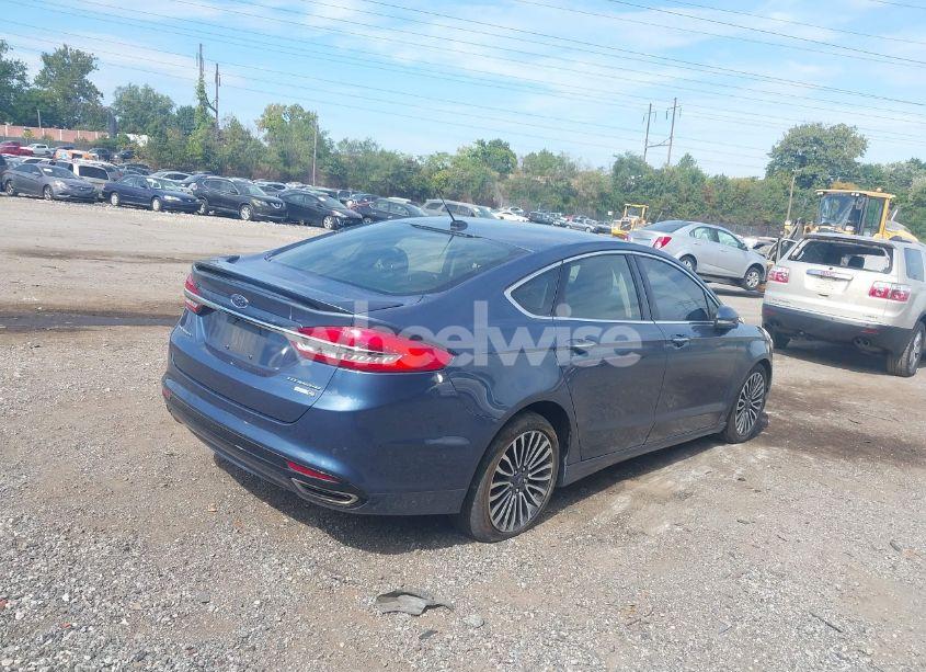 Photo 4 of 2018 Ford Fusion TITANIUM (VIN 3FA6P0D91JR169207)