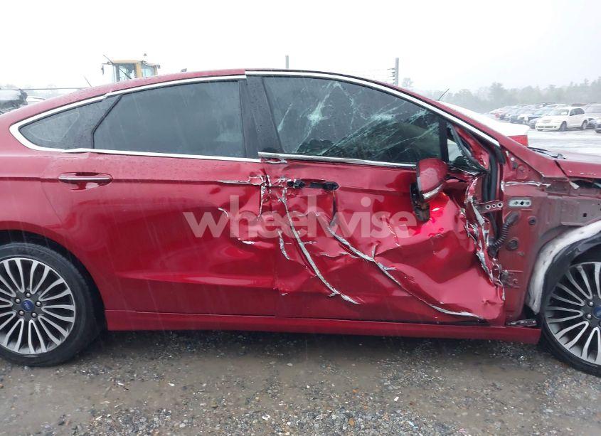 Photo 13 of 2018 Ford Fusion TITANIUM (VIN 3FA6P0D91JR233679)