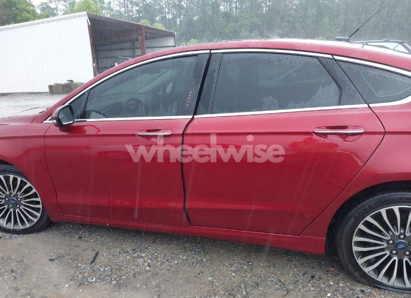 Photo 14 of 2018 Ford Fusion TITANIUM (VIN 3FA6P0D91JR233679)