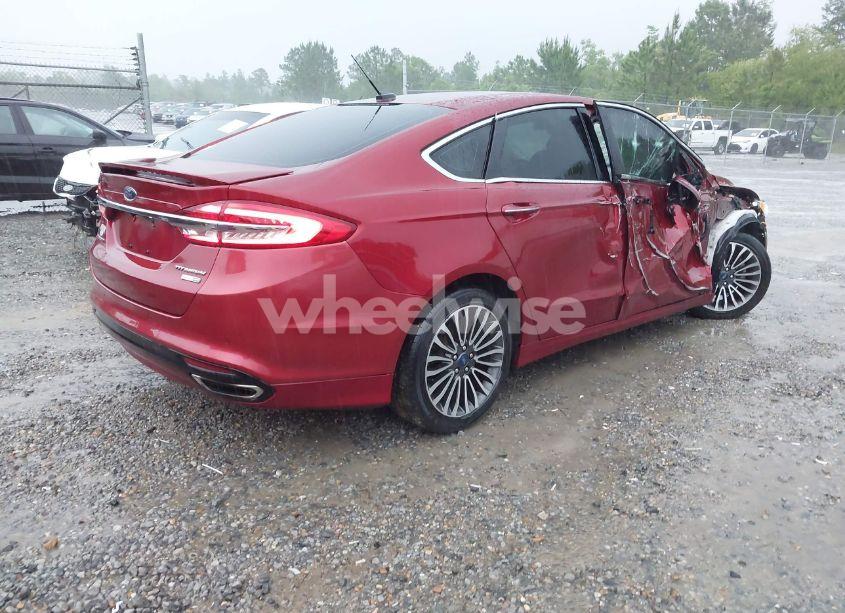 Photo 4 of 2018 Ford Fusion TITANIUM (VIN 3FA6P0D91JR233679)