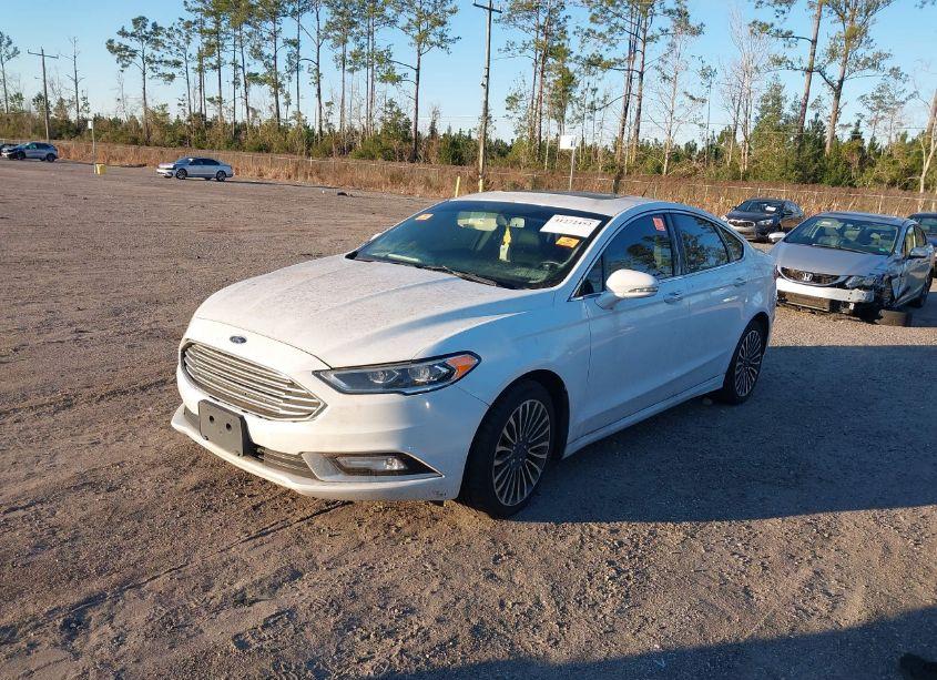 Photo 2 of 2018 Ford Fusion TITANIUM (VIN 3FA6P0D91JR233990)