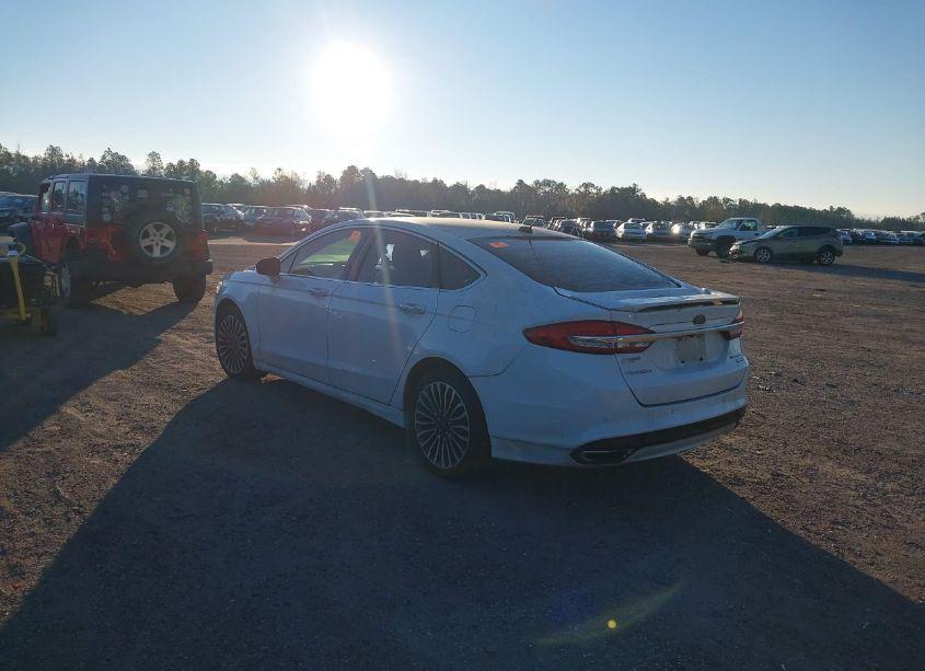 Photo 3 of 2018 Ford Fusion TITANIUM (VIN 3FA6P0D91JR233990)
