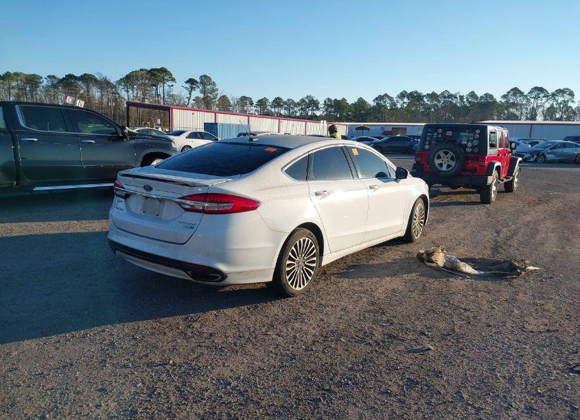 Photo 4 of 2018 Ford Fusion TITANIUM (VIN 3FA6P0D91JR233990)