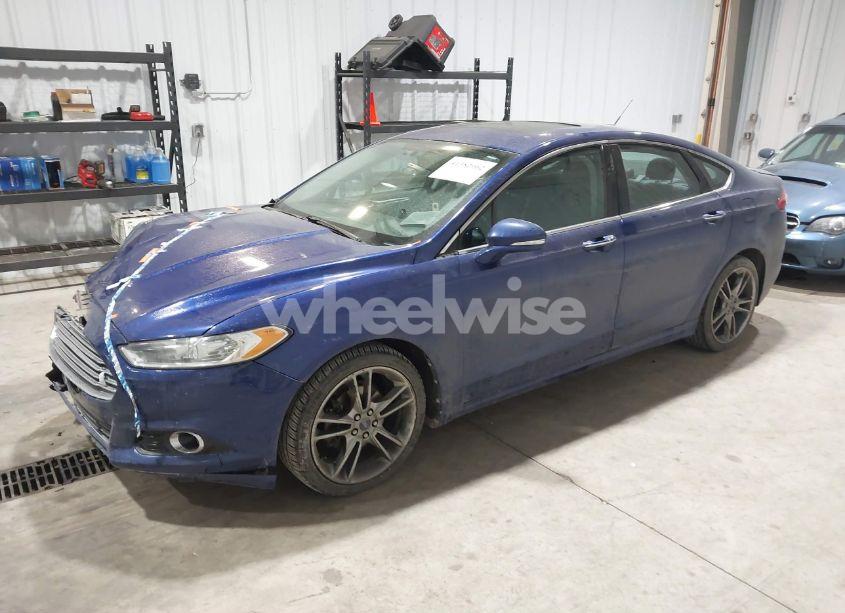 Photo 2 of 2013 Ford Fusion TITANIUM (VIN 3FA6P0D92DR103348)