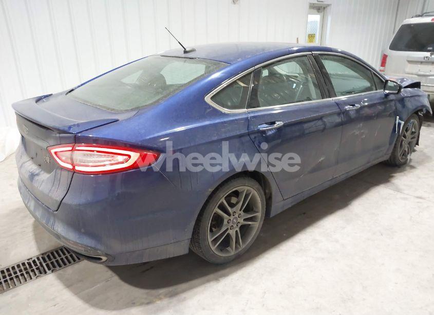 Photo 4 of 2013 Ford Fusion TITANIUM (VIN 3FA6P0D92DR103348)