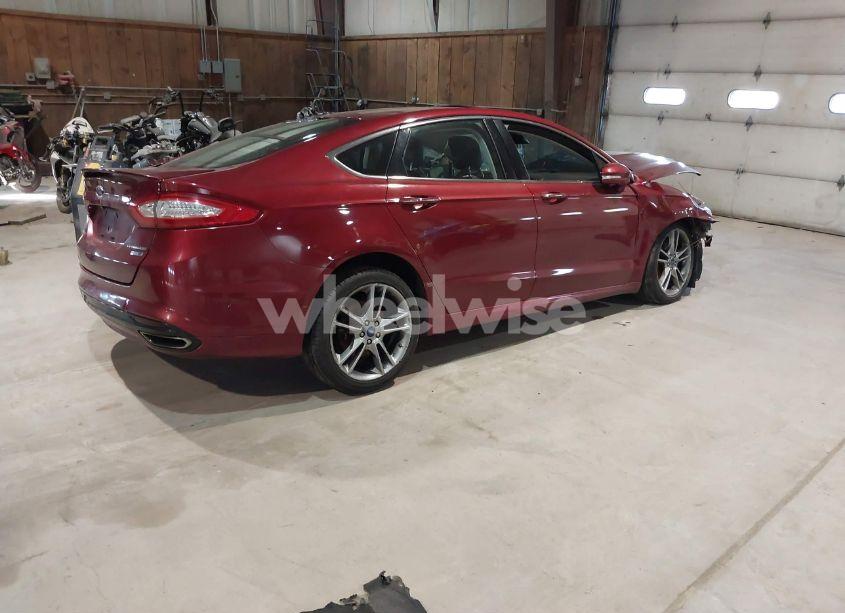 Photo 4 of 2013 Ford Fusion TITANIUM (VIN 3FA6P0D92DR239835)