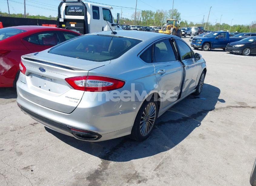 Photo 4 of 2014 Ford Fusion TITANIUM (VIN 3FA6P0D92ER106641)