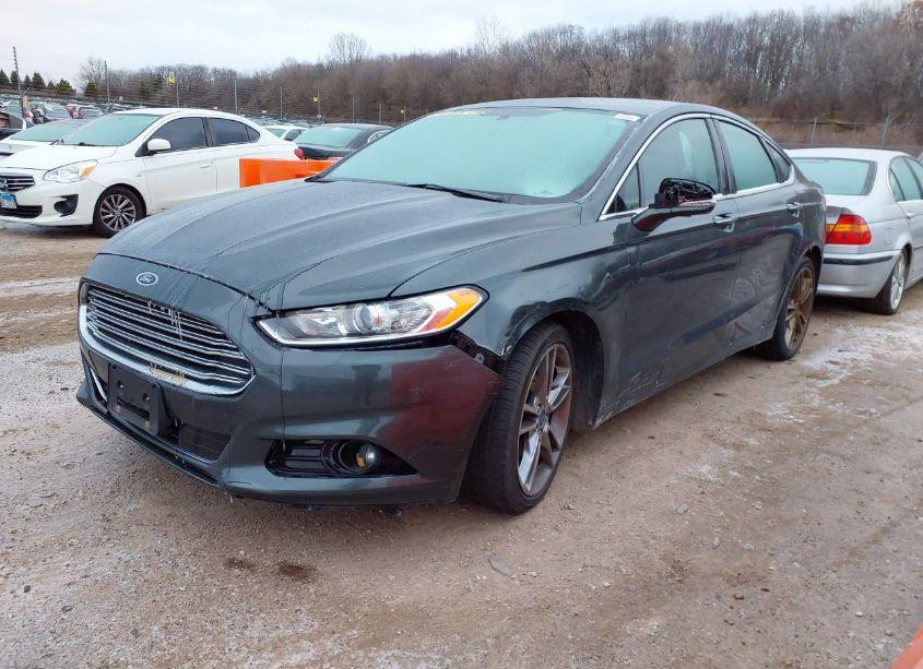 Photo 2 of 2016 Ford Fusion TITANIUM (VIN 3FA6P0D92GR111275)