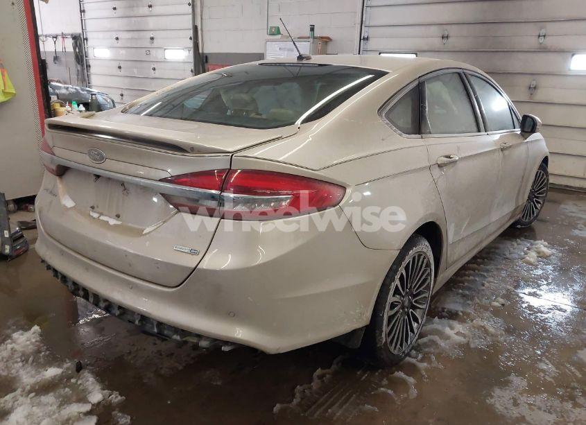 Photo 4 of 2018 Ford Fusion TITANIUM (VIN 3FA6P0D92JR187876)