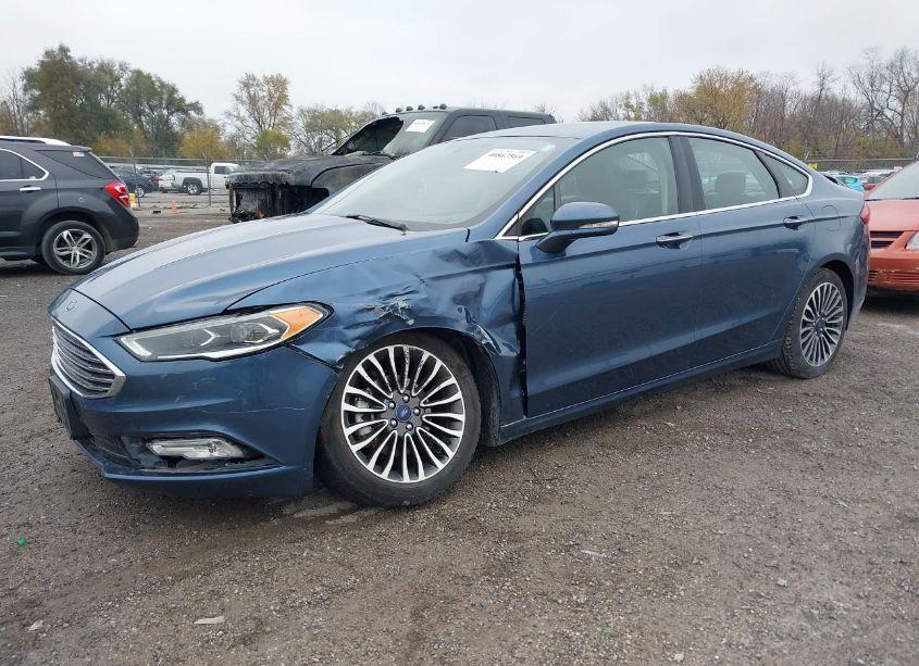 Photo 2 of 2018 Ford Fusion TITANIUM (VIN 3FA6P0D92JR212226)