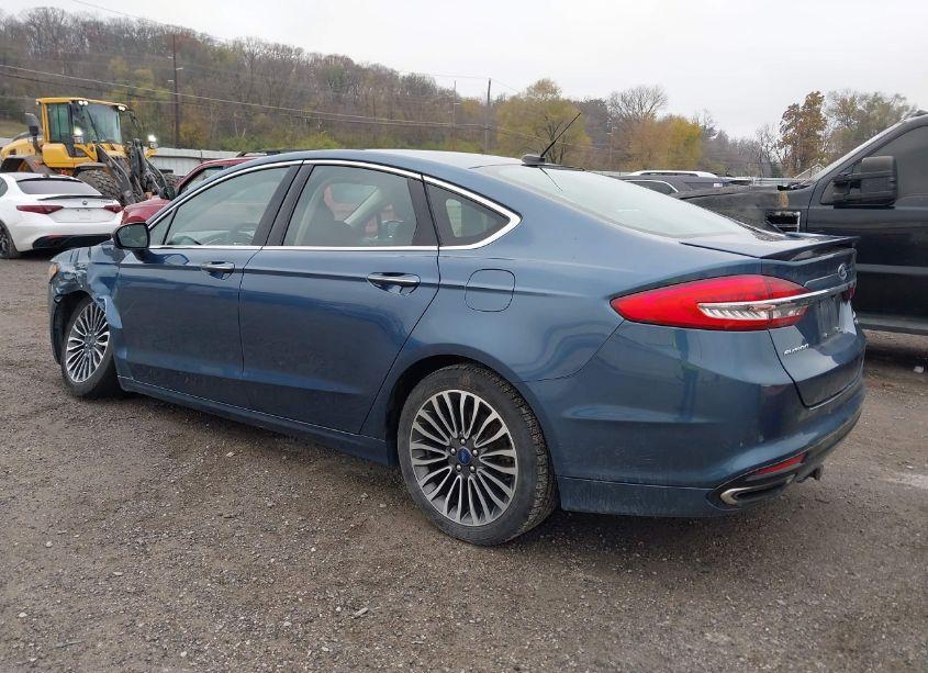 Photo 3 of 2018 Ford Fusion TITANIUM (VIN 3FA6P0D92JR212226)