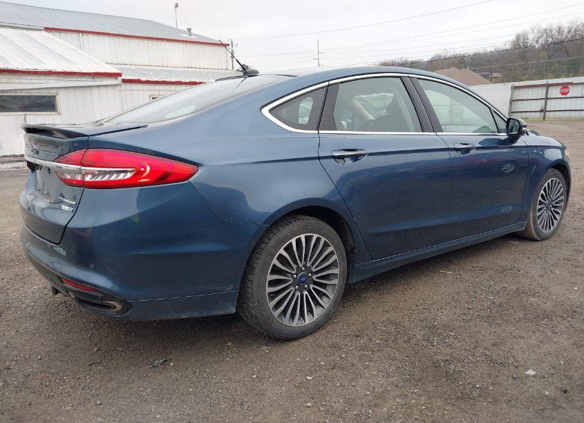 Photo 4 of 2018 Ford Fusion TITANIUM (VIN 3FA6P0D92JR212226)