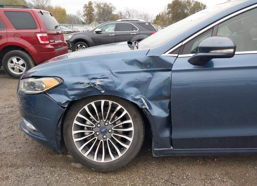 Photo 6 of 2018 Ford Fusion TITANIUM (VIN 3FA6P0D92JR212226)