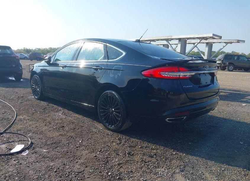 Photo 3 of 2018 Ford Fusion TITANIUM (VIN 3FA6P0D92JR219967)