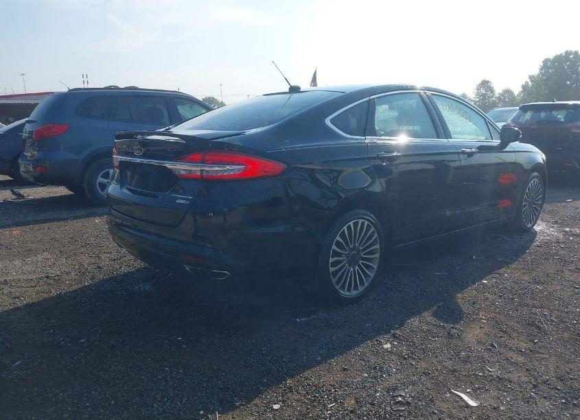 Photo 4 of 2018 Ford Fusion TITANIUM (VIN 3FA6P0D92JR219967)